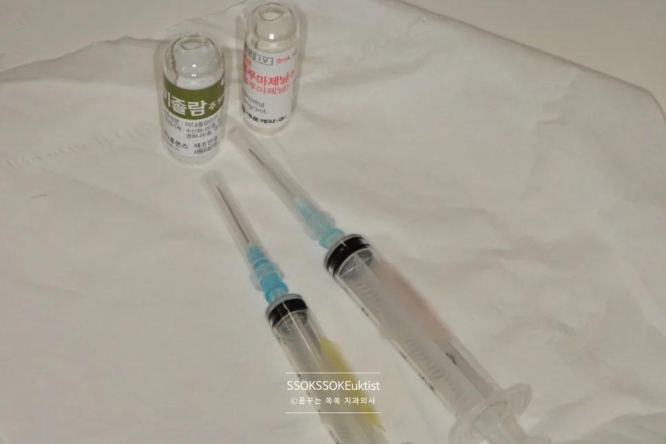 수면 진정 약물 미다졸람 프로마제닐