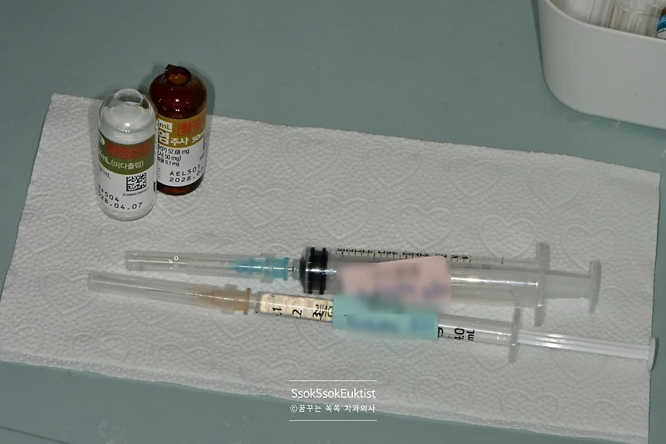 2차 수면 마취 사용 약물 사진